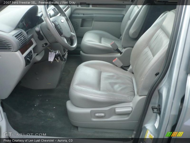  2007 Freestar SEL Flint Gray Interior