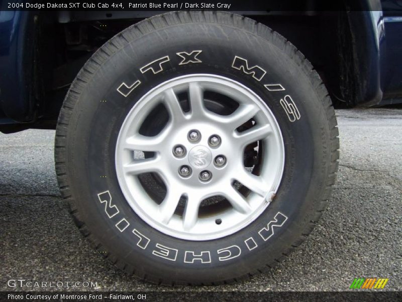  2004 Dakota SXT Club Cab 4x4 Wheel