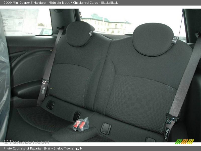 Midnight Black / Checkered Carbon Black/Black 2009 Mini Cooper S Hardtop