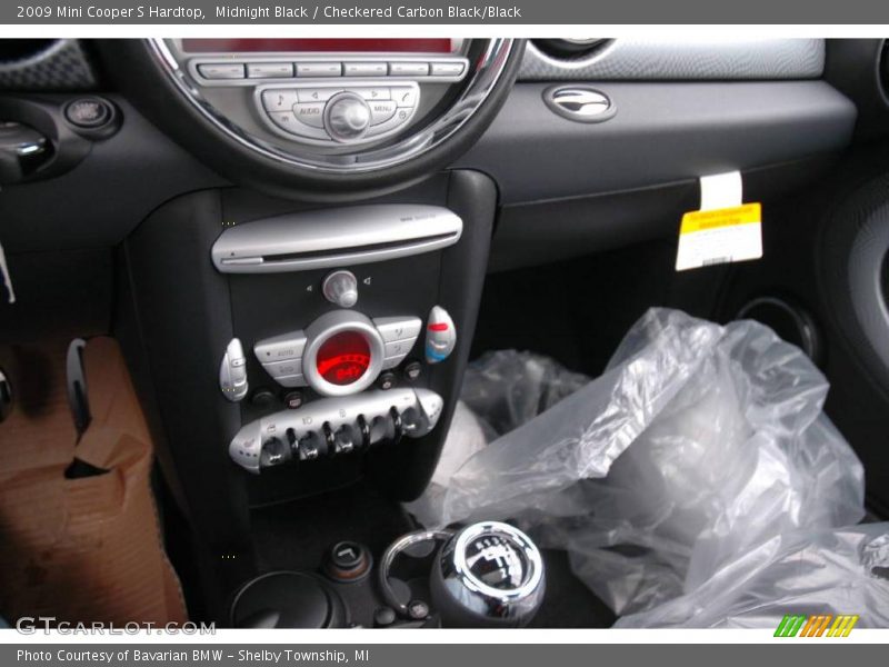 Midnight Black / Checkered Carbon Black/Black 2009 Mini Cooper S Hardtop