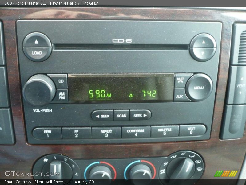 Pewter Metallic / Flint Gray 2007 Ford Freestar SEL