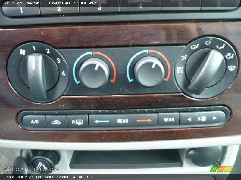 Controls of 2007 Freestar SEL