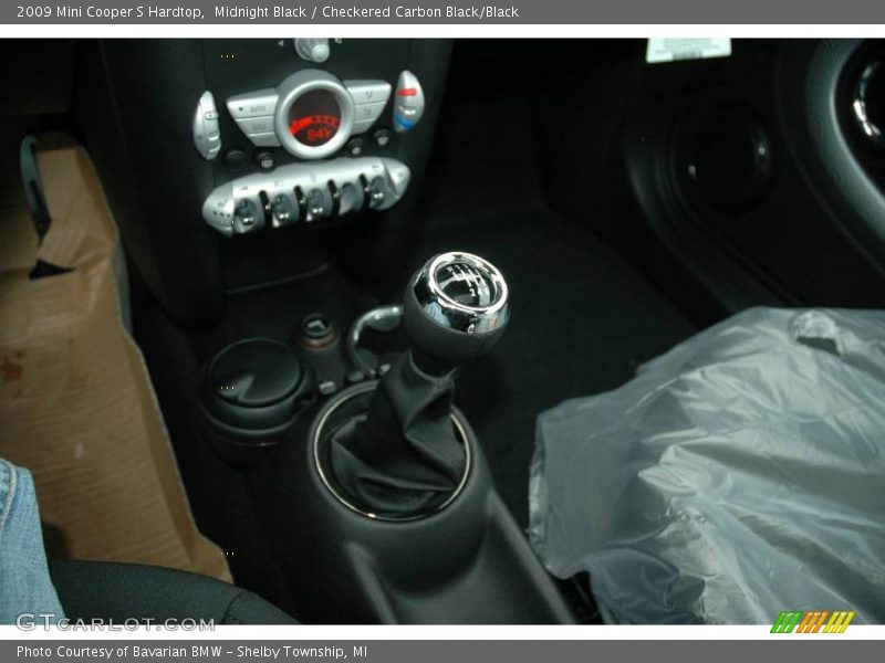 Midnight Black / Checkered Carbon Black/Black 2009 Mini Cooper S Hardtop
