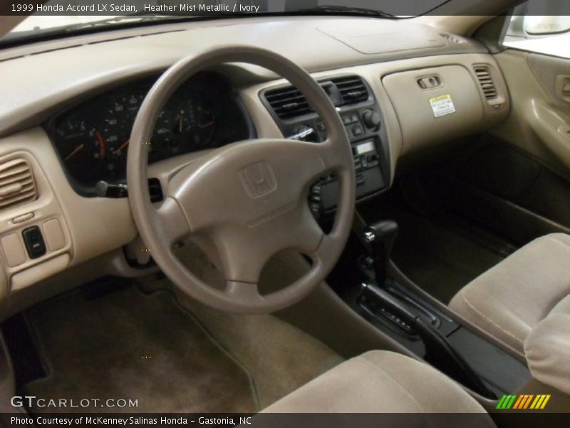  1999 Accord LX Sedan Ivory Interior