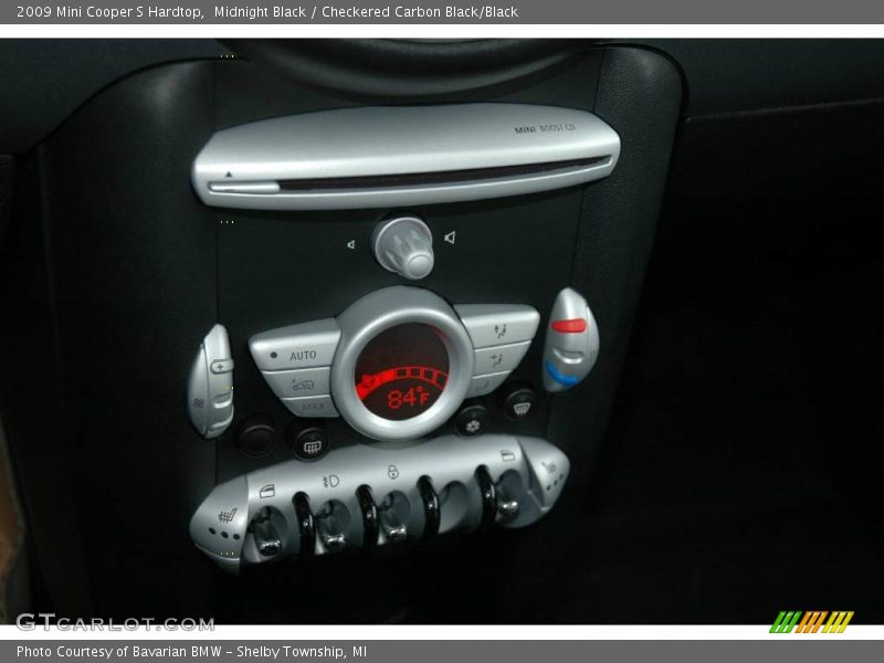 Midnight Black / Checkered Carbon Black/Black 2009 Mini Cooper S Hardtop
