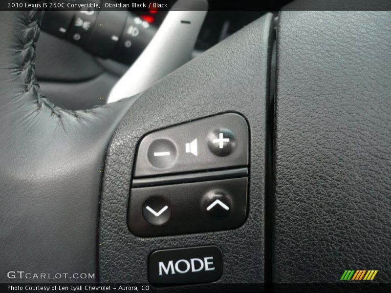 Obsidian Black / Black 2010 Lexus IS 250C Convertible