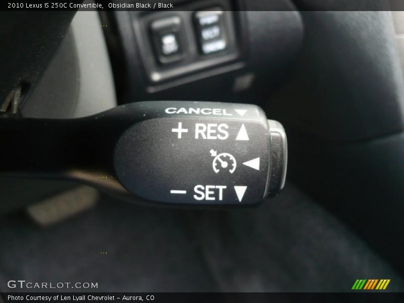 Obsidian Black / Black 2010 Lexus IS 250C Convertible