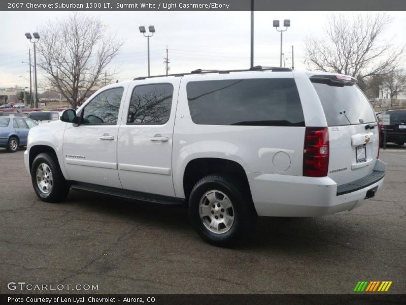 Summit White / Light Cashmere/Ebony 2007 Chevrolet Suburban 1500 LT