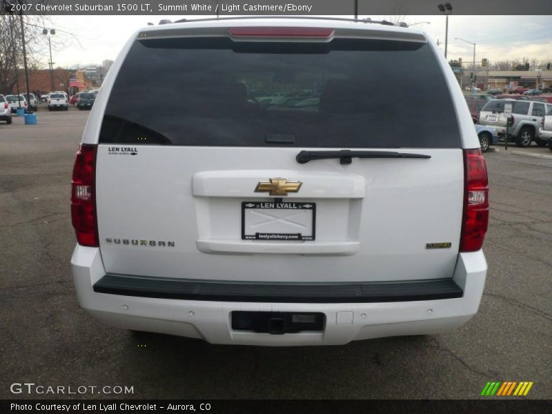 Summit White / Light Cashmere/Ebony 2007 Chevrolet Suburban 1500 LT