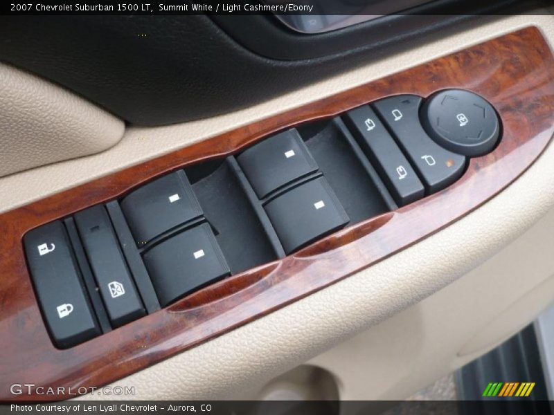 Summit White / Light Cashmere/Ebony 2007 Chevrolet Suburban 1500 LT