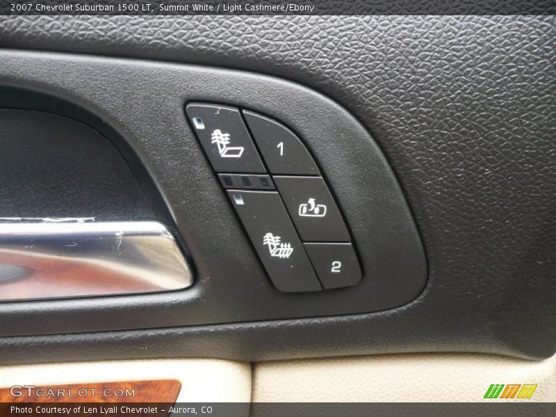 Summit White / Light Cashmere/Ebony 2007 Chevrolet Suburban 1500 LT