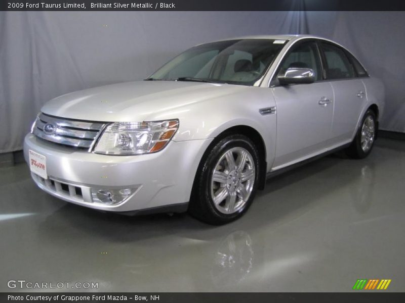 Brilliant Silver Metallic / Black 2009 Ford Taurus Limited