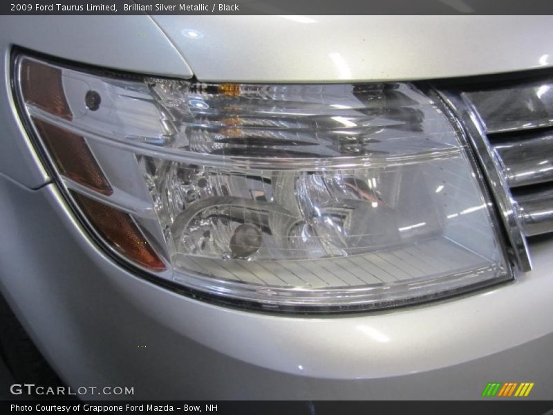 Brilliant Silver Metallic / Black 2009 Ford Taurus Limited