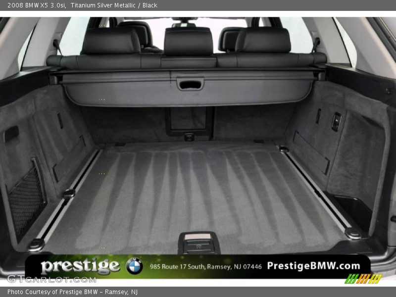Titanium Silver Metallic / Black 2008 BMW X5 3.0si