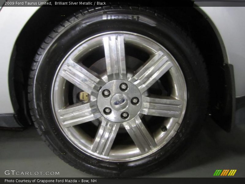 Brilliant Silver Metallic / Black 2009 Ford Taurus Limited