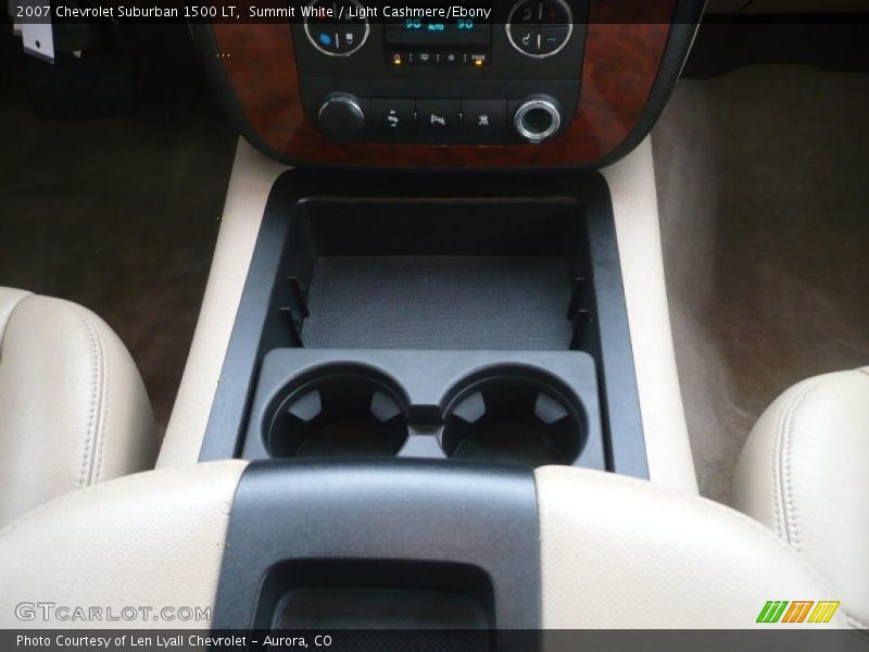 Summit White / Light Cashmere/Ebony 2007 Chevrolet Suburban 1500 LT