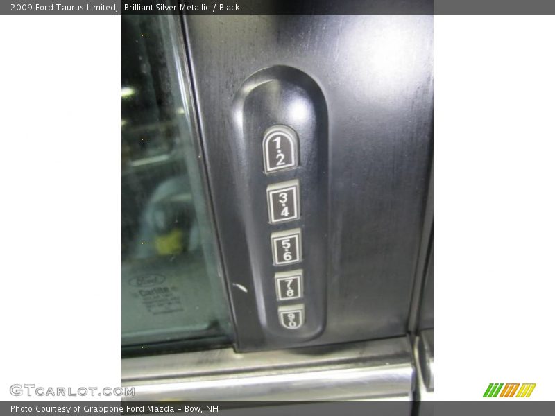 Brilliant Silver Metallic / Black 2009 Ford Taurus Limited