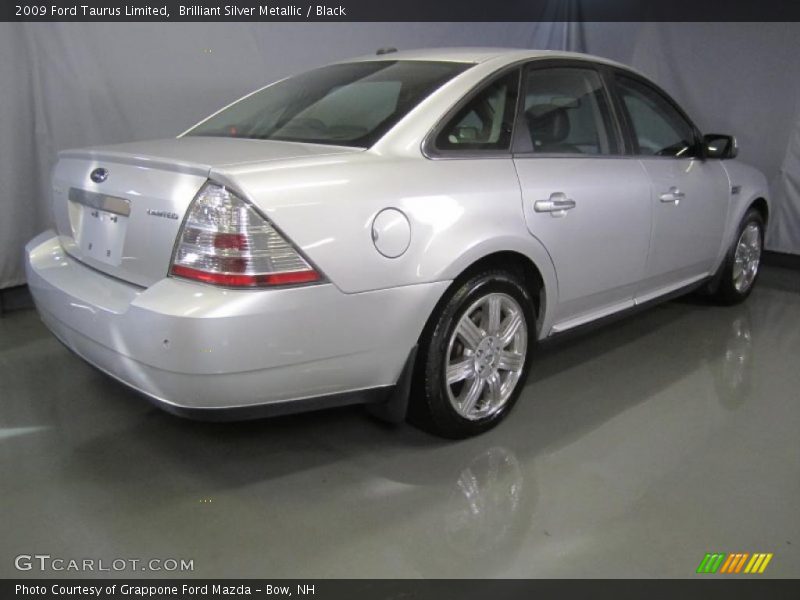 Brilliant Silver Metallic / Black 2009 Ford Taurus Limited