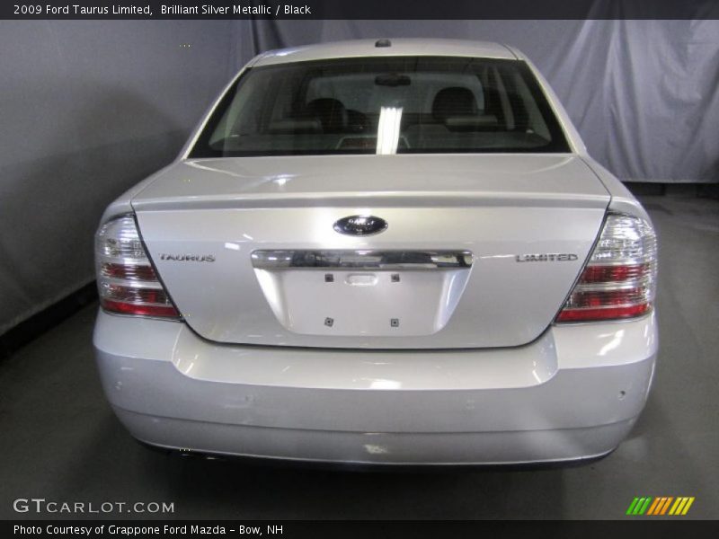 Brilliant Silver Metallic / Black 2009 Ford Taurus Limited