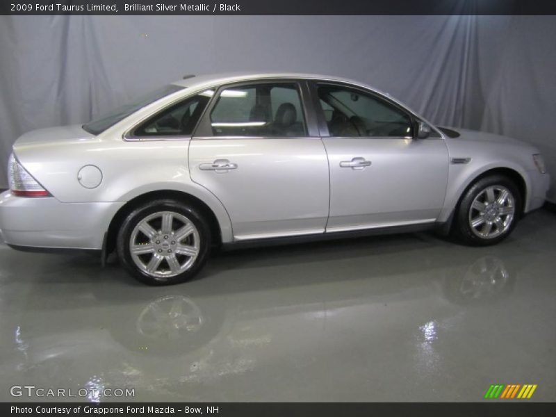 Brilliant Silver Metallic / Black 2009 Ford Taurus Limited