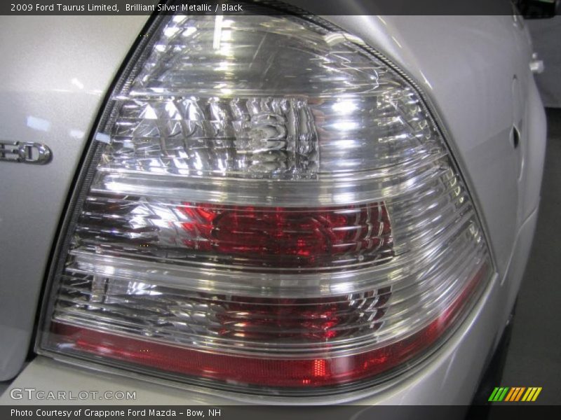Brilliant Silver Metallic / Black 2009 Ford Taurus Limited
