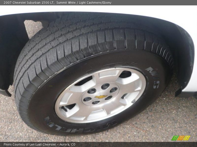 Summit White / Light Cashmere/Ebony 2007 Chevrolet Suburban 1500 LT