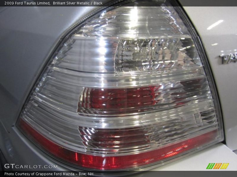 Brilliant Silver Metallic / Black 2009 Ford Taurus Limited