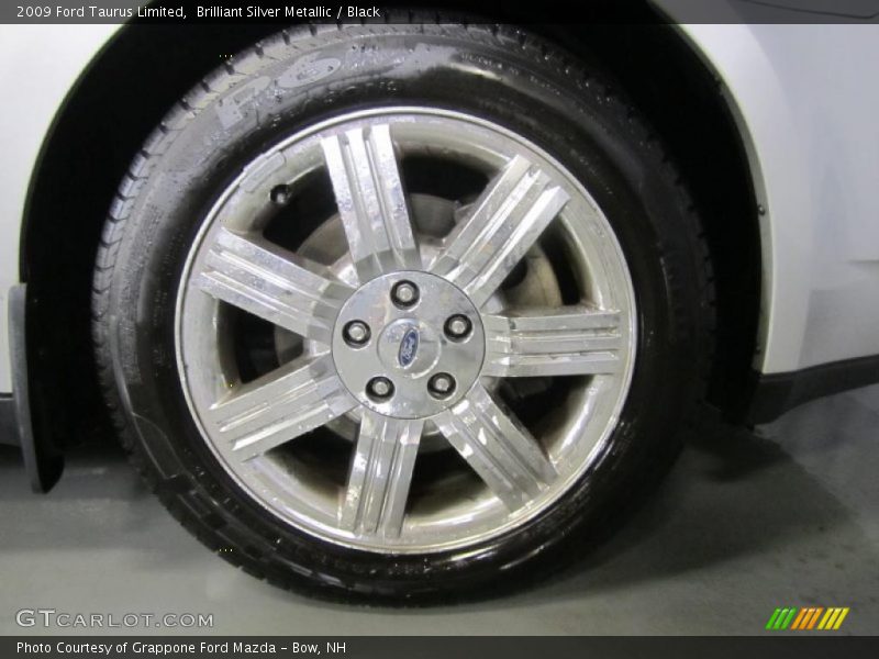 Brilliant Silver Metallic / Black 2009 Ford Taurus Limited