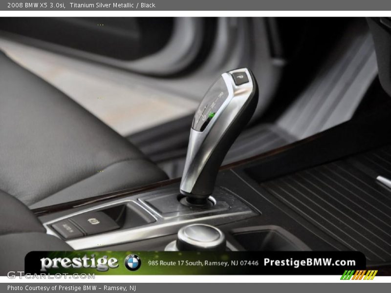 Titanium Silver Metallic / Black 2008 BMW X5 3.0si