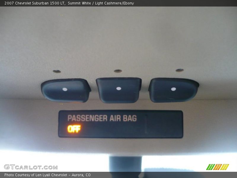 Summit White / Light Cashmere/Ebony 2007 Chevrolet Suburban 1500 LT