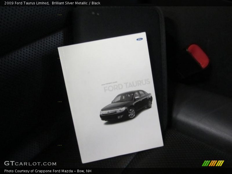 Brilliant Silver Metallic / Black 2009 Ford Taurus Limited