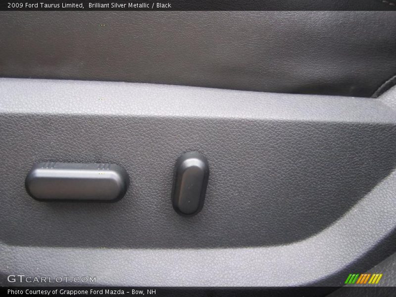 Brilliant Silver Metallic / Black 2009 Ford Taurus Limited