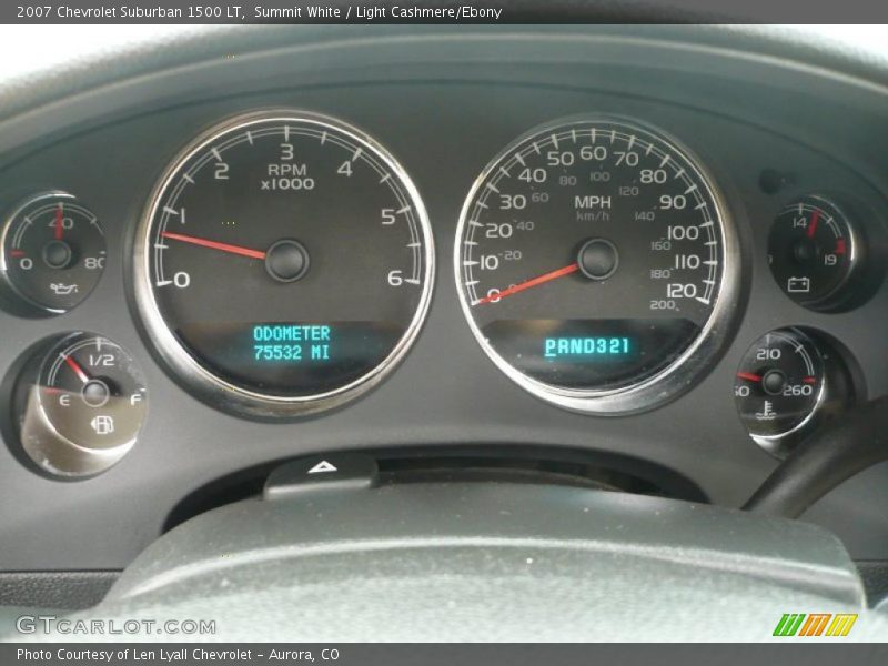 2007 Suburban 1500 LT 1500 LT Gauges