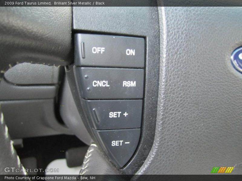 Brilliant Silver Metallic / Black 2009 Ford Taurus Limited