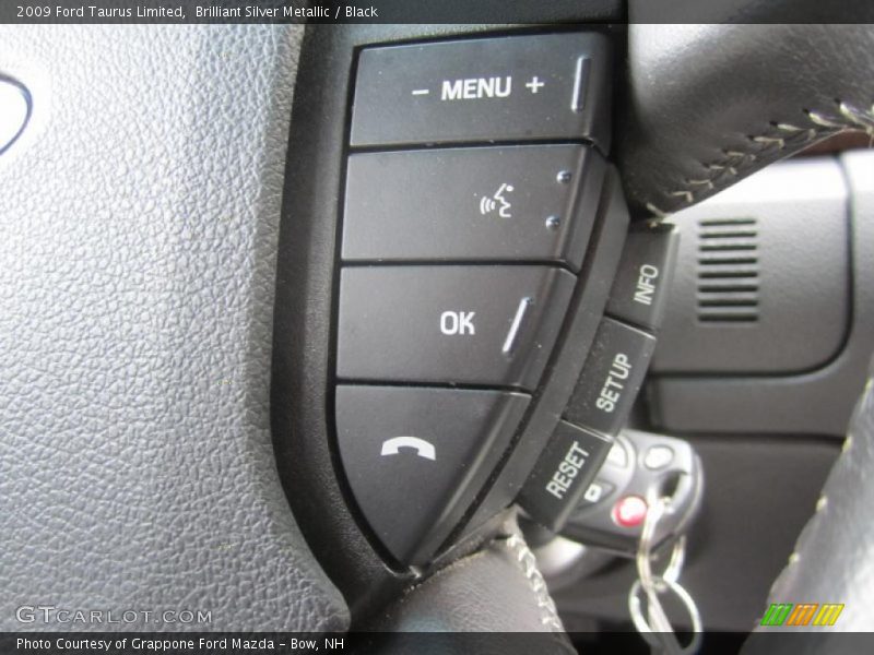 Brilliant Silver Metallic / Black 2009 Ford Taurus Limited