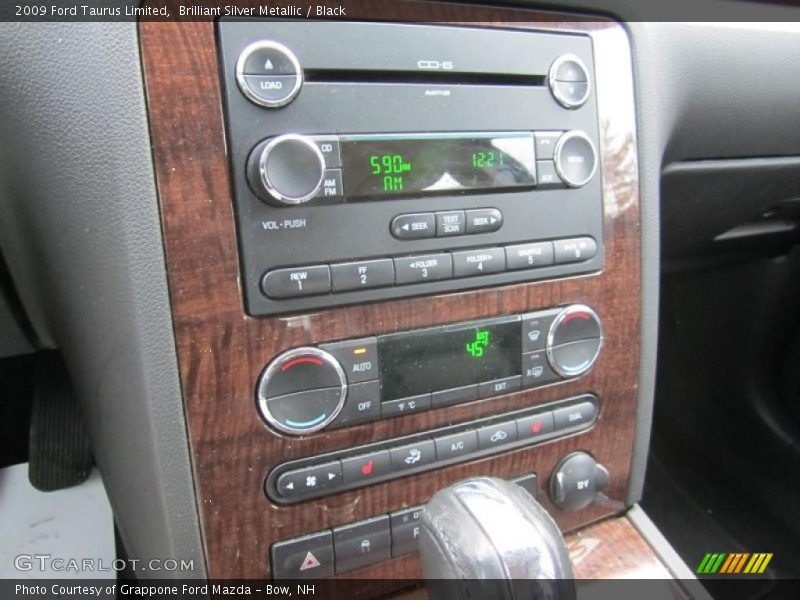 Brilliant Silver Metallic / Black 2009 Ford Taurus Limited