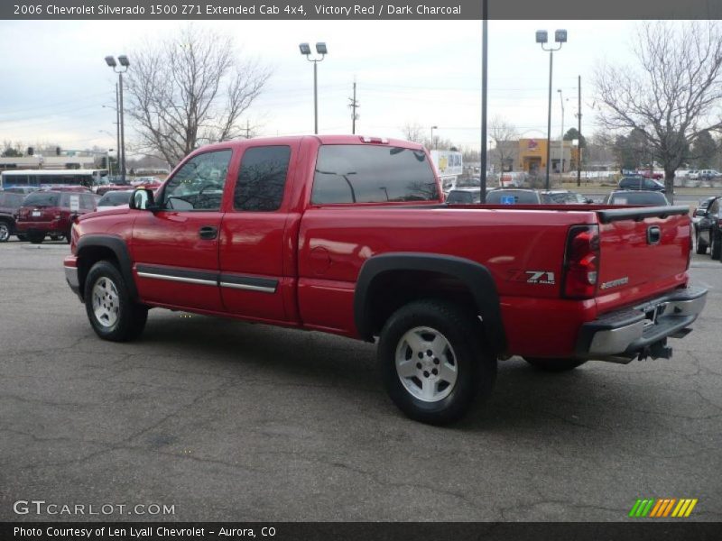 Victory Red / Dark Charcoal 2006 Chevrolet Silverado 1500 Z71 Extended Cab 4x4