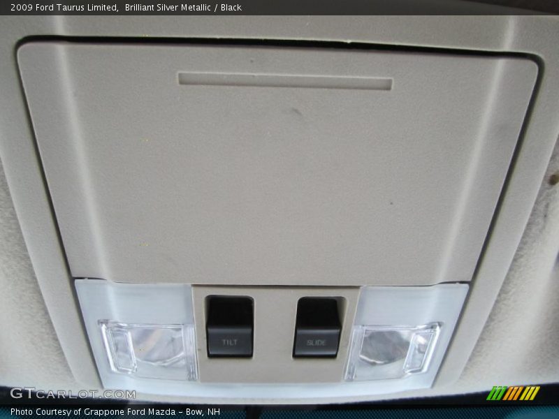 Brilliant Silver Metallic / Black 2009 Ford Taurus Limited