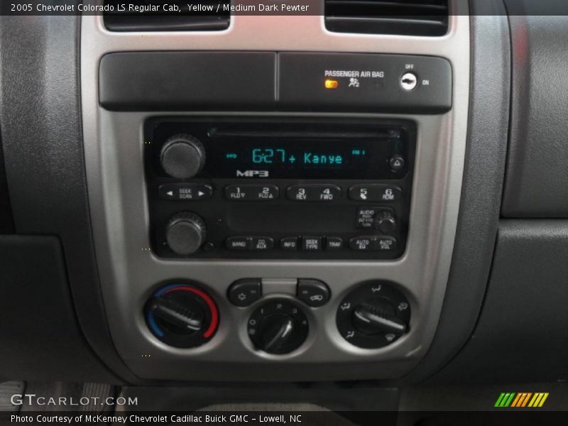 Yellow / Medium Dark Pewter 2005 Chevrolet Colorado LS Regular Cab