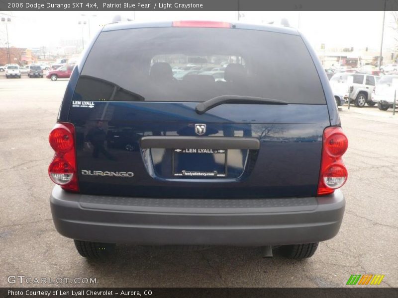 Patriot Blue Pearl / Light Graystone 2006 Dodge Durango SXT 4x4