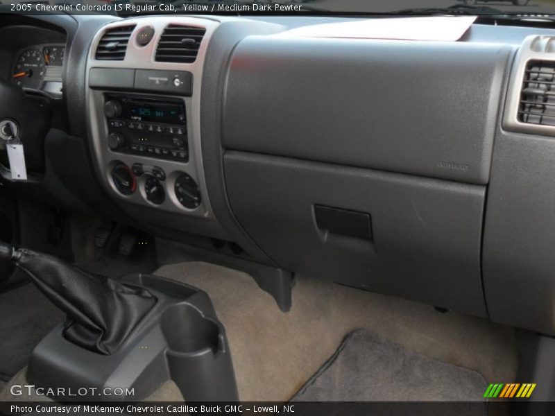 Yellow / Medium Dark Pewter 2005 Chevrolet Colorado LS Regular Cab
