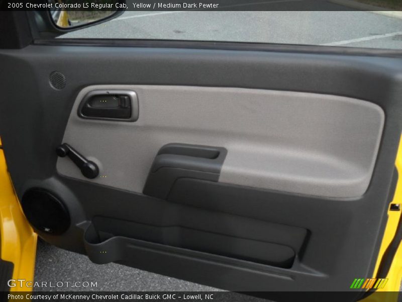 Yellow / Medium Dark Pewter 2005 Chevrolet Colorado LS Regular Cab