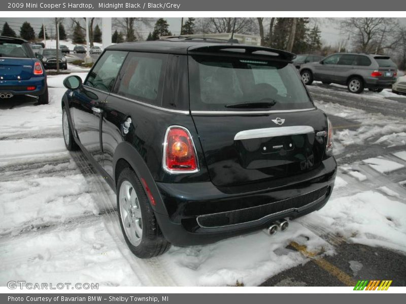 Midnight Black / Black/Grey 2009 Mini Cooper S Hardtop