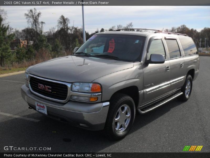 Pewter Metallic / Pewter/Dark Pewter 2003 GMC Yukon XL SLT 4x4