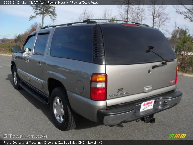 Pewter Metallic / Pewter/Dark Pewter 2003 GMC Yukon XL SLT 4x4
