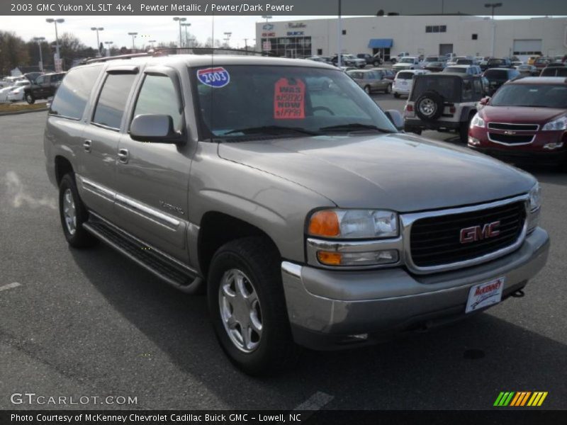 Pewter Metallic / Pewter/Dark Pewter 2003 GMC Yukon XL SLT 4x4