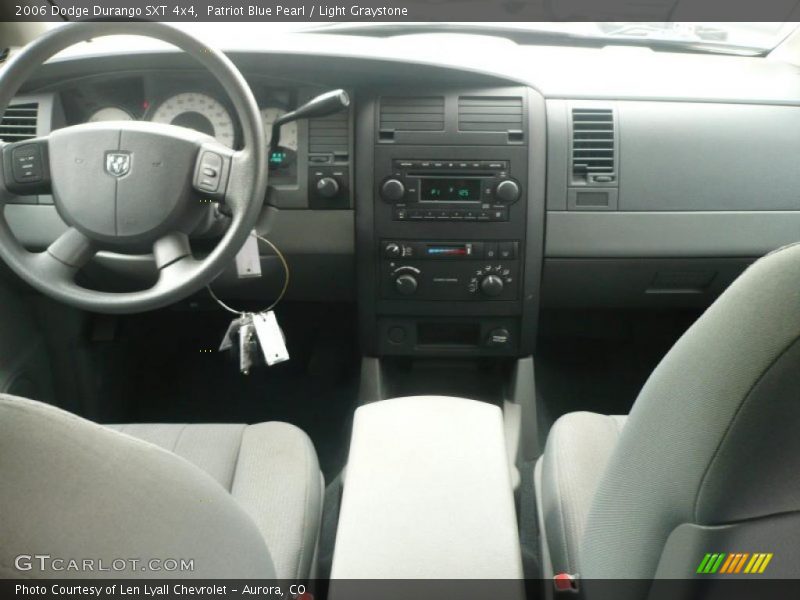 Patriot Blue Pearl / Light Graystone 2006 Dodge Durango SXT 4x4