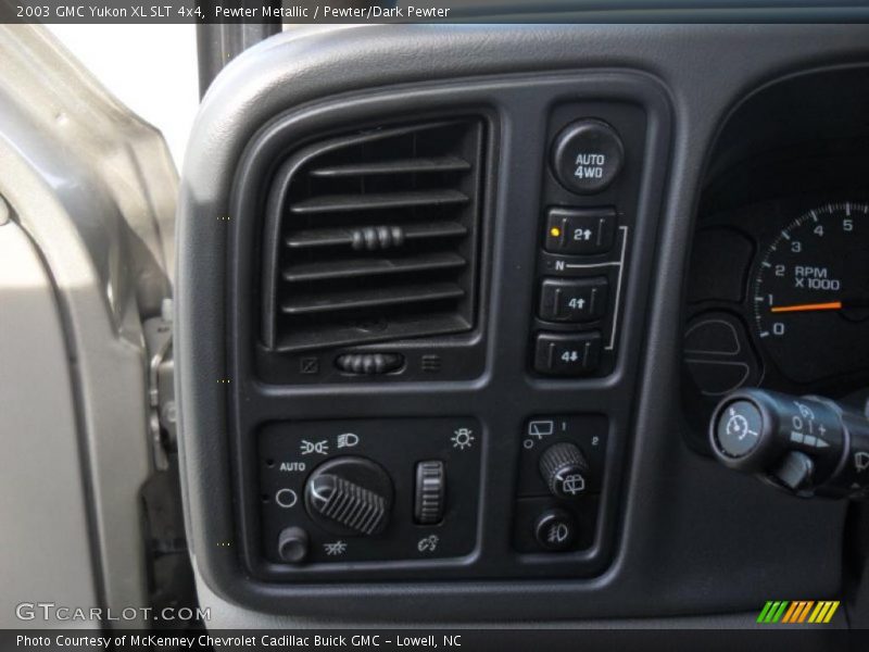 Pewter Metallic / Pewter/Dark Pewter 2003 GMC Yukon XL SLT 4x4