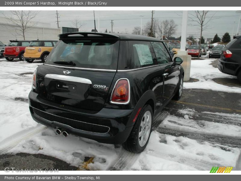 Midnight Black / Black/Grey 2009 Mini Cooper S Hardtop