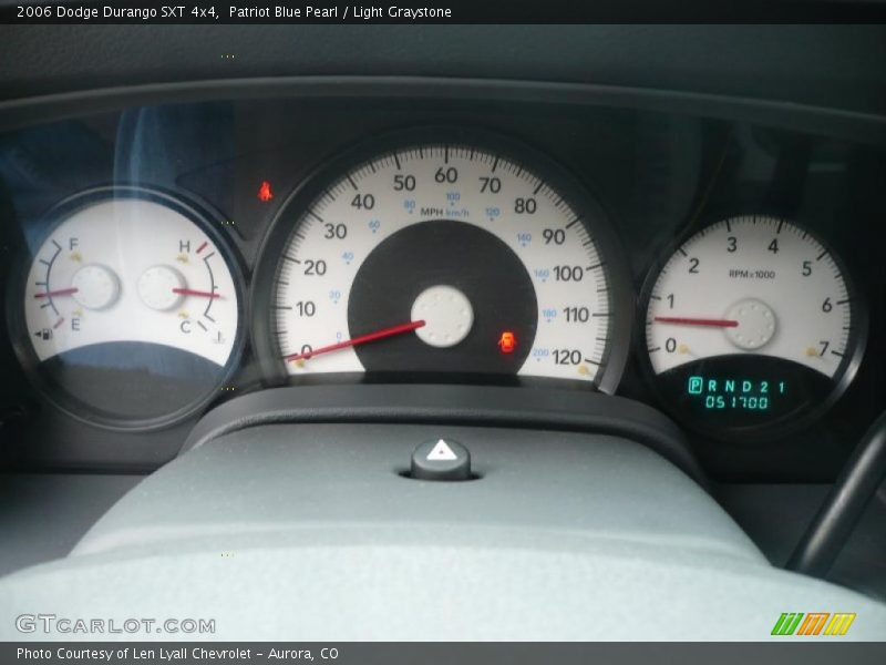 Patriot Blue Pearl / Light Graystone 2006 Dodge Durango SXT 4x4